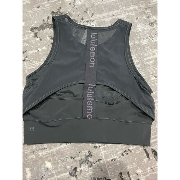 NWOT Size 12 Lululemon Mesh-Back Cropped Training Tank. New however, tag is off. - Picture 6 of 6